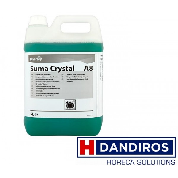 Diversey Suma Crystal A8 5L Diversey Suma Crystal A8 5L